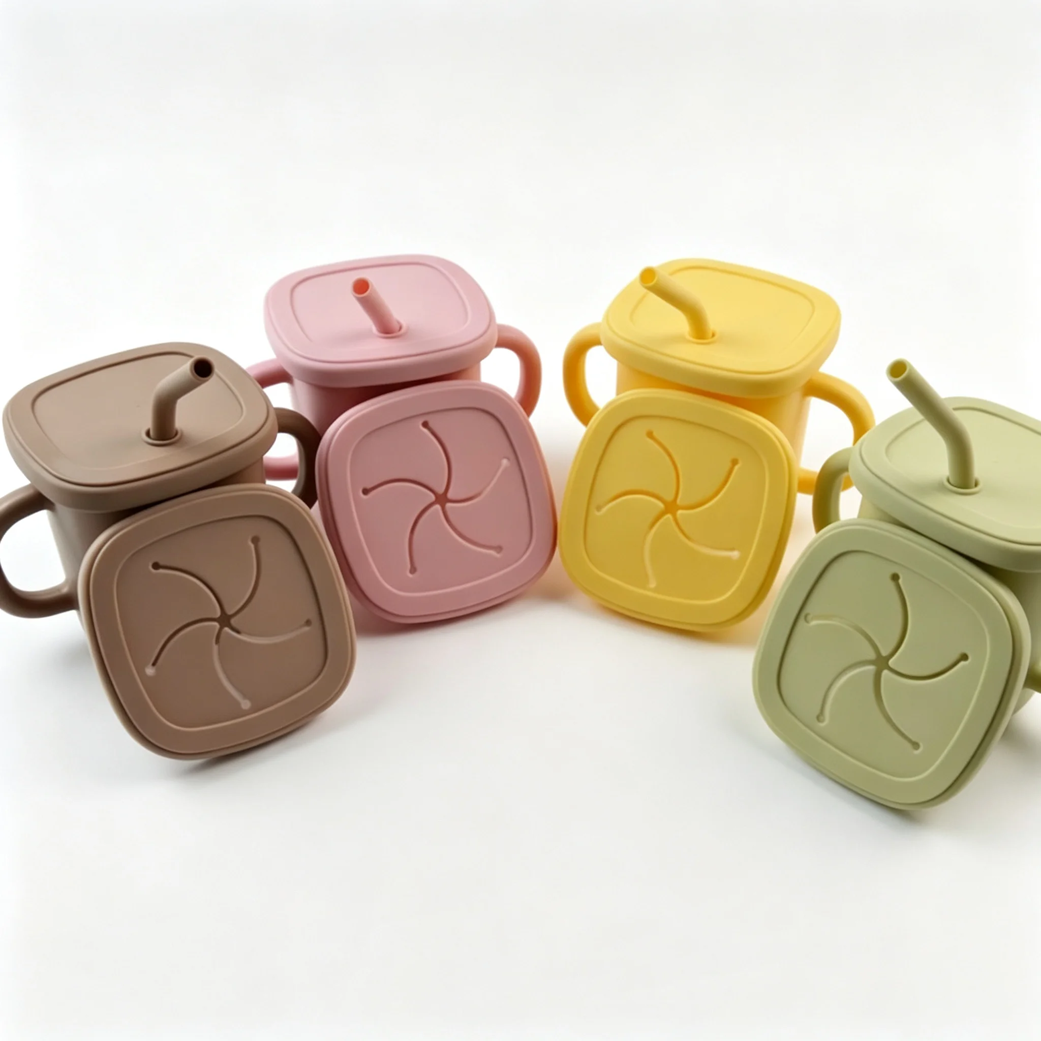 Baby Food Teether Snacks - Без BPA, детский силиконовый контейнер для