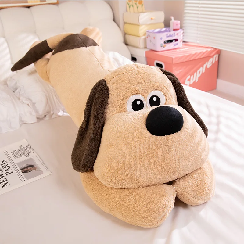 Soft Long Dog Plush Pillow Stuffed Toys Cartoon Animal Big Size Puppy Cushion Kawaii Birthday Valentine Present Gift