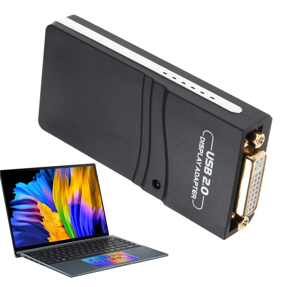 

Конвертер USB 20 в DVI VGA HDMI с несколькими дисплеями для универсальной видеографии с поддержкой 1920x1080 для нескольких мониторов