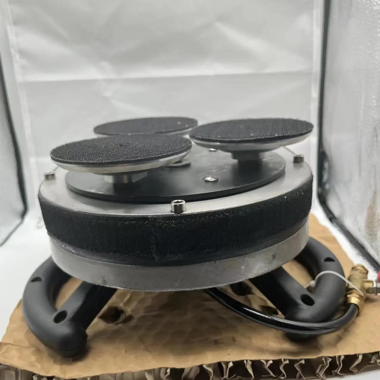 ملمع كواكب كهربائي ثلاثي الرؤوس من بايكسين للحجر