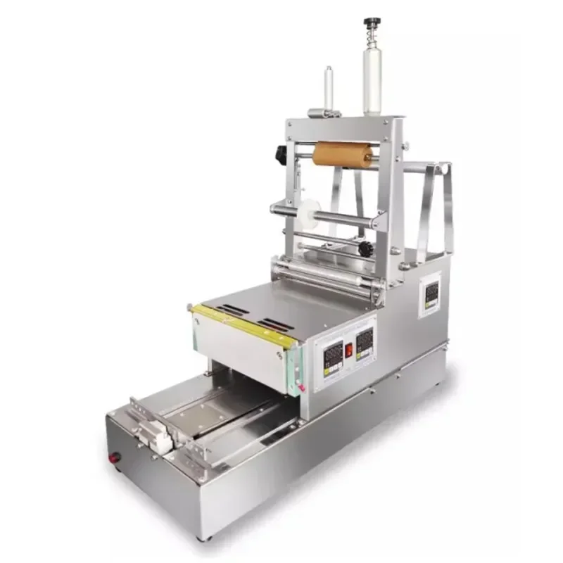 New Automatic Long Square Box Ironing Film Machine Perfume Cosmetics Box Packaging Machine Three-dimensional Packaging Machine