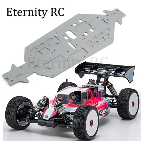 Kyosho MP10 1/8 RC 자동차 업그레이드 부품 액세서리 용 금속 메인 섀시 플레이트 IF601