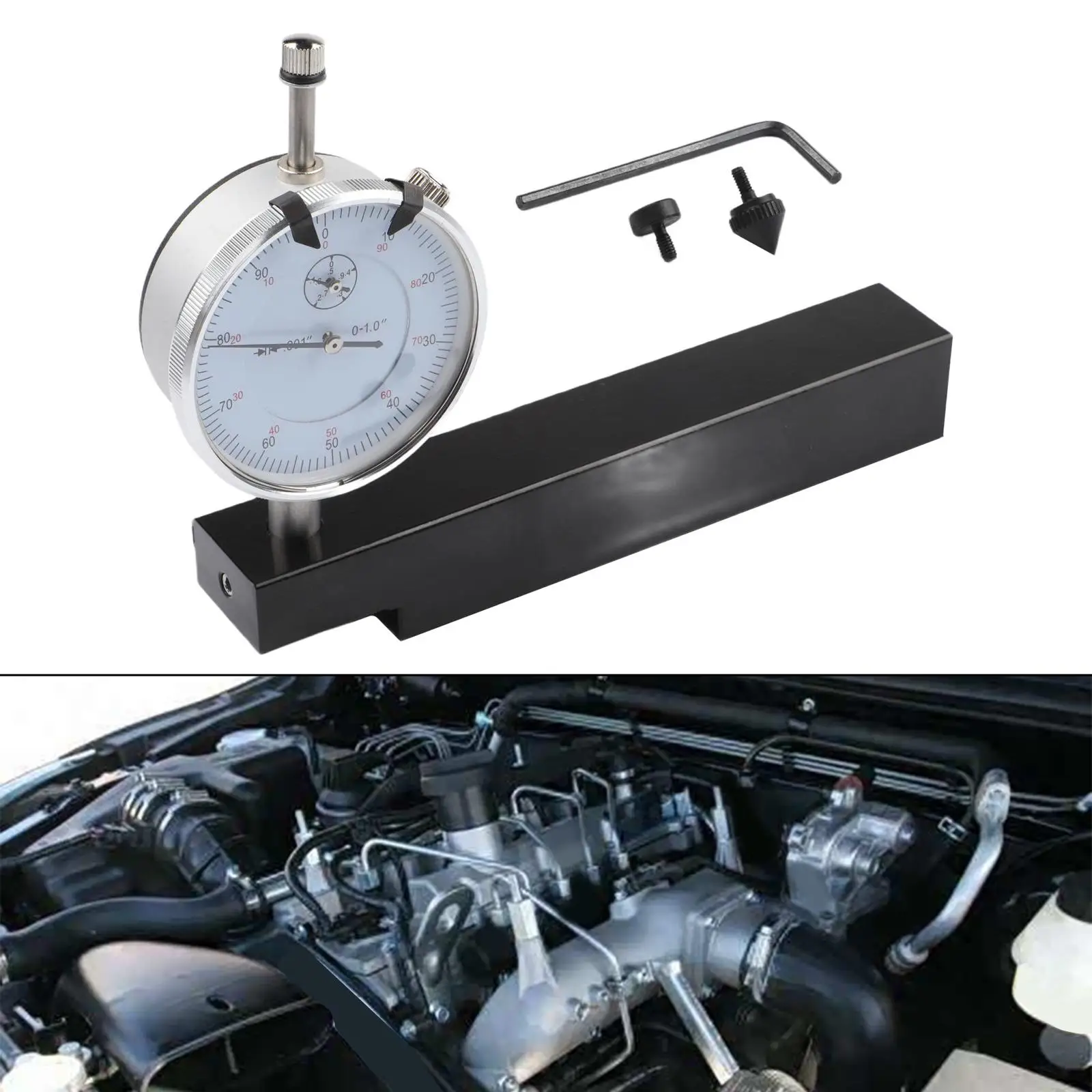 

Для автомобильных мастерских, датчик гильзы цилиндра, измерительный инструмент для гильзы цилиндра, вибразия клапана, готовый к использованию комплект в комплекте