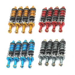 4pcs MJX Hyper Go 14301 14303 14302 1/14 R/C cars Upgraded parts Metal Front/Rear Oil Hydraulic Shock Absorber