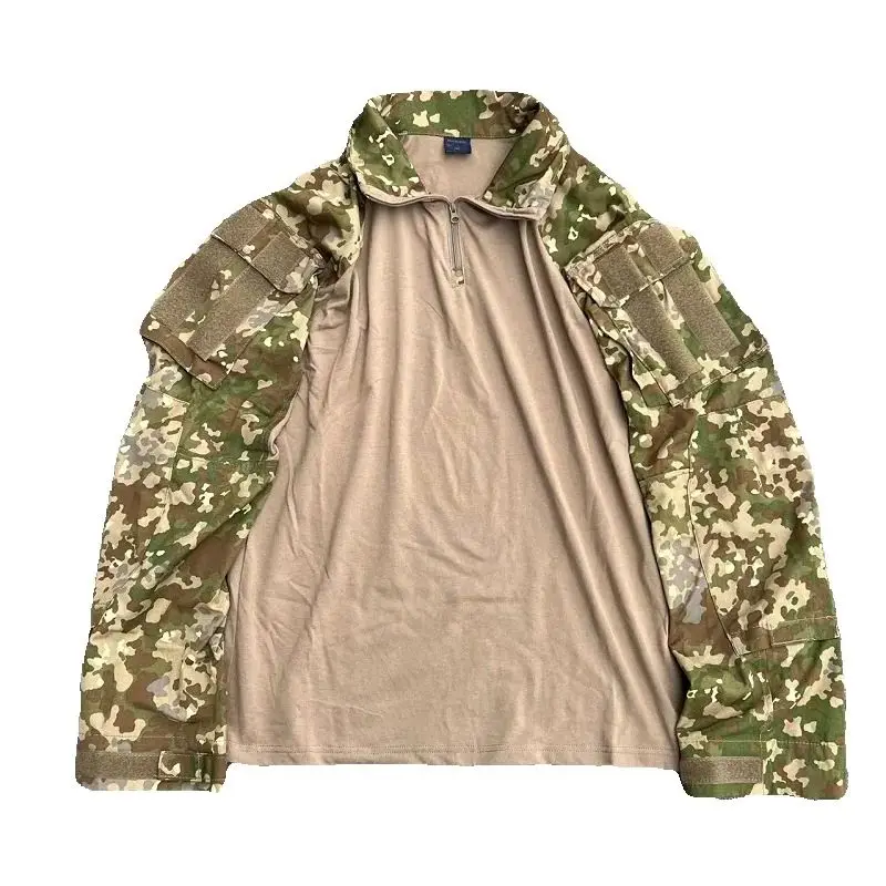 

Немецкий крапчатый 50% нейлон, 50% смесь хлопка, клетчатый материал G3, костюм лягушки