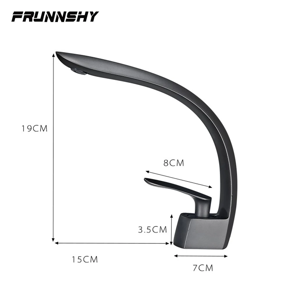 Brass Faucet Sink Mixer Bathroom Wash Basin Sink Mixer Tap Single Handle Hot And Cold Brush Gold Water Taps Mixer Crane FR623