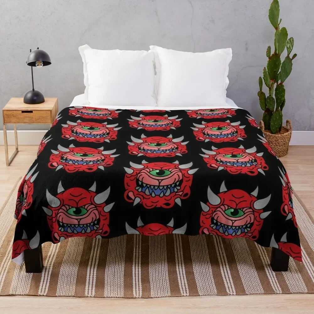 

Cacodemon Throw Blanket Summer Extra Large Throw Blankets