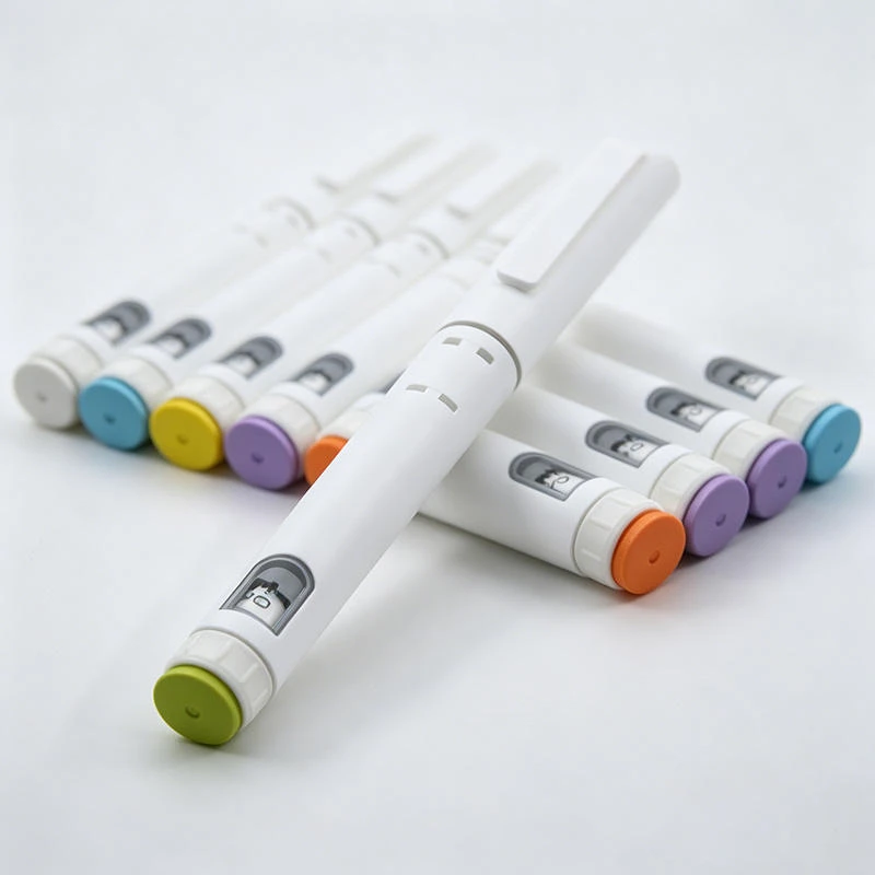 10Pcs Mixed Pack 60U Disposabel Injection Pen Peptide Pen Magic Pen With Sterile 3ml Glass Vials 31G 8MM Needle