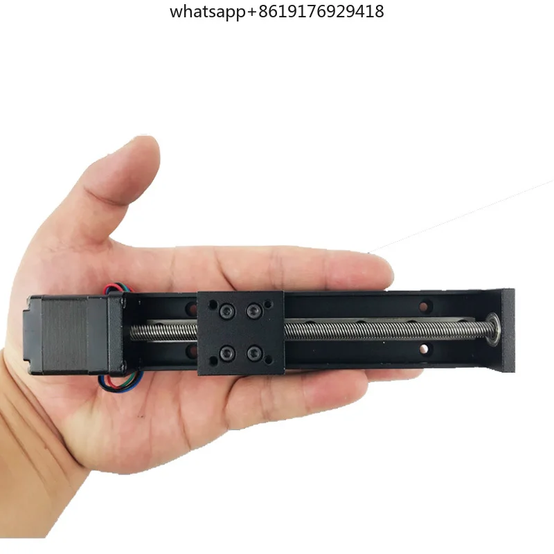 HPB006 دقة صغيرة 28 خطي خطوة المحرك دليل السكك الحديدية الشريحة الجدول T على شكل الرصاص المسمار T6 * 2-100 مللي متر سلك وحدة الشريحة الكهربائية #1