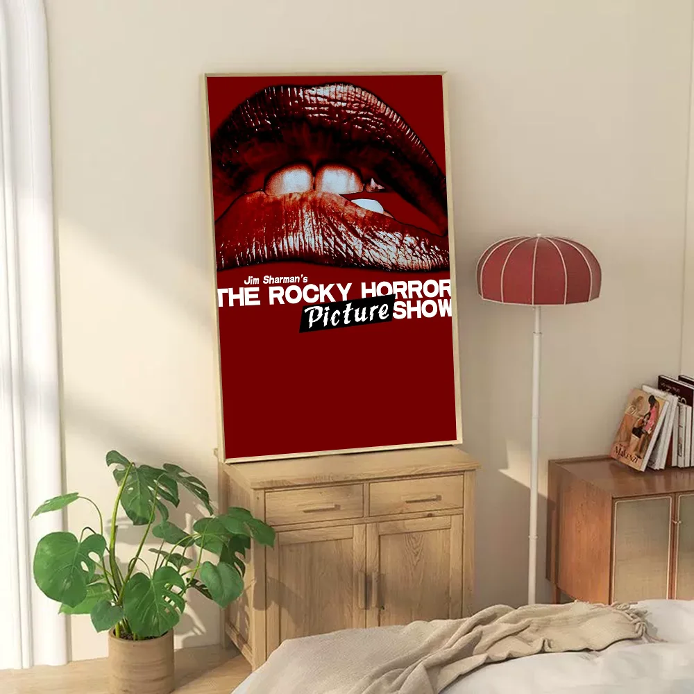 The Rocky Horror Picture Show Movie Self-adhesive Art Poster Retro Kraft Paper Sticker DIY Room Bar Cafe Stickers Wall Painting