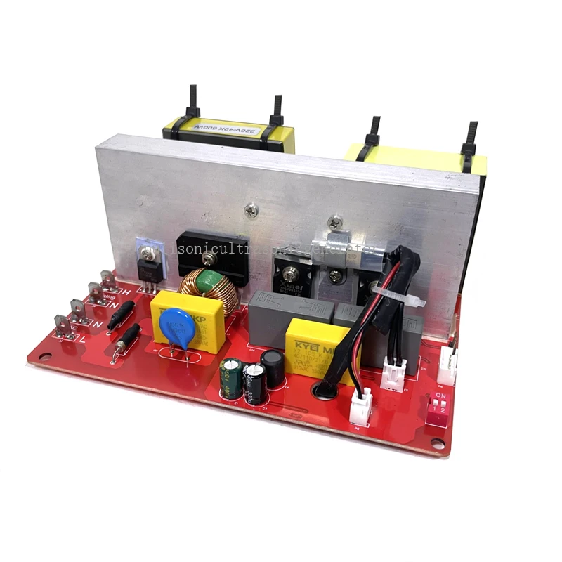 Ultrasonic Cleaner Vibrator Transducer Power Control Board 600W 40K With Sweep And Degassing Function