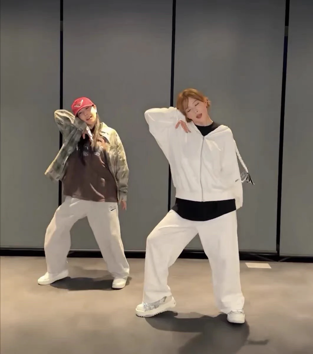 Pantalones de pierna recta informales holgados de pierna ancha para mujer, pantalones de chándal coreanos Sle de algodón 00%, pantalones largos con letras bordadas