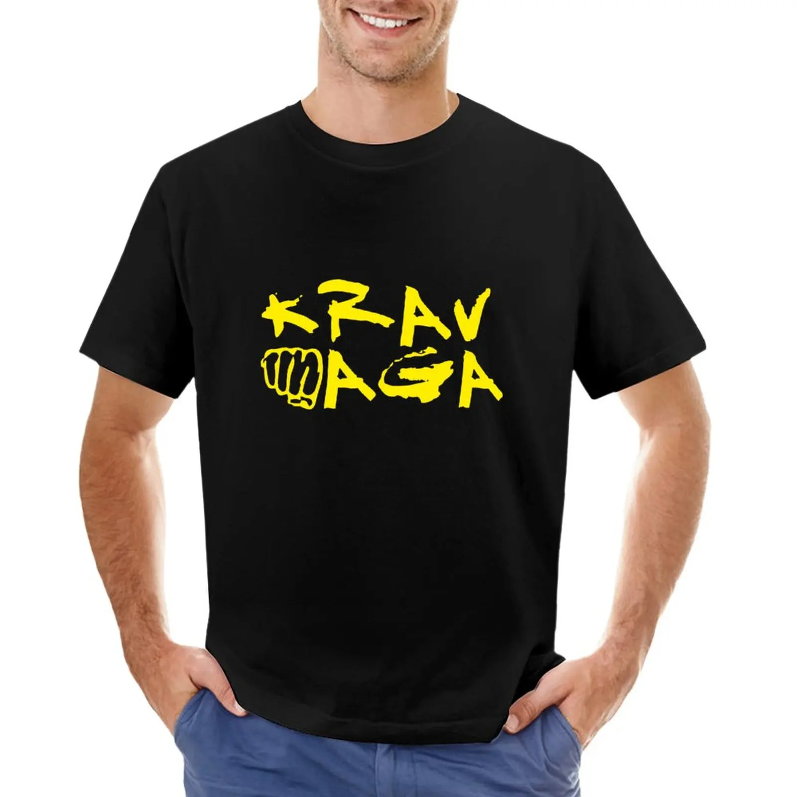 

Krav Maga T-Shirt summer clothes blacks for a boy customs plain white t shirts men