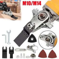100/115/125mm Angle Grinder Conversion Head Kit Universal Head Adapter M10 M14 Thread Polishing Oscillating Power Tool Converter