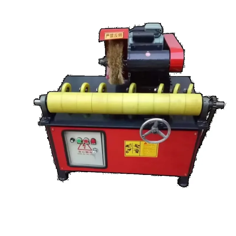 Straight pipe polishing and descaling machine  Hardware pipe polishing machine Slim shaft polishing and refurbishing equipment