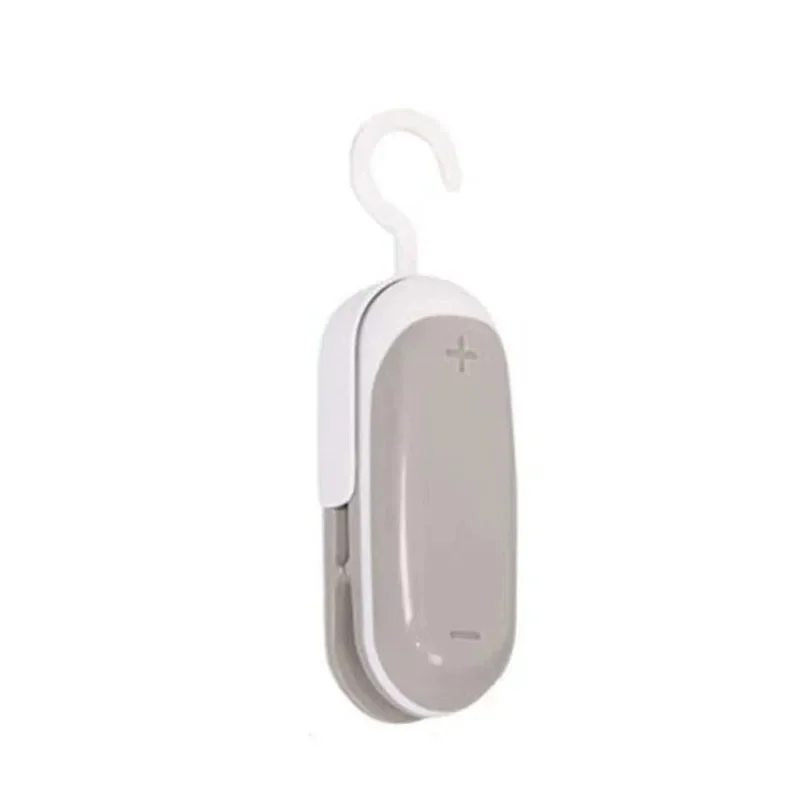 Hand Press Sealing Clip Mini Heat Sealing Machine 1 Pack, Portable Kitchen Accessory For Snacks Fruit Food Fresh-Keeping