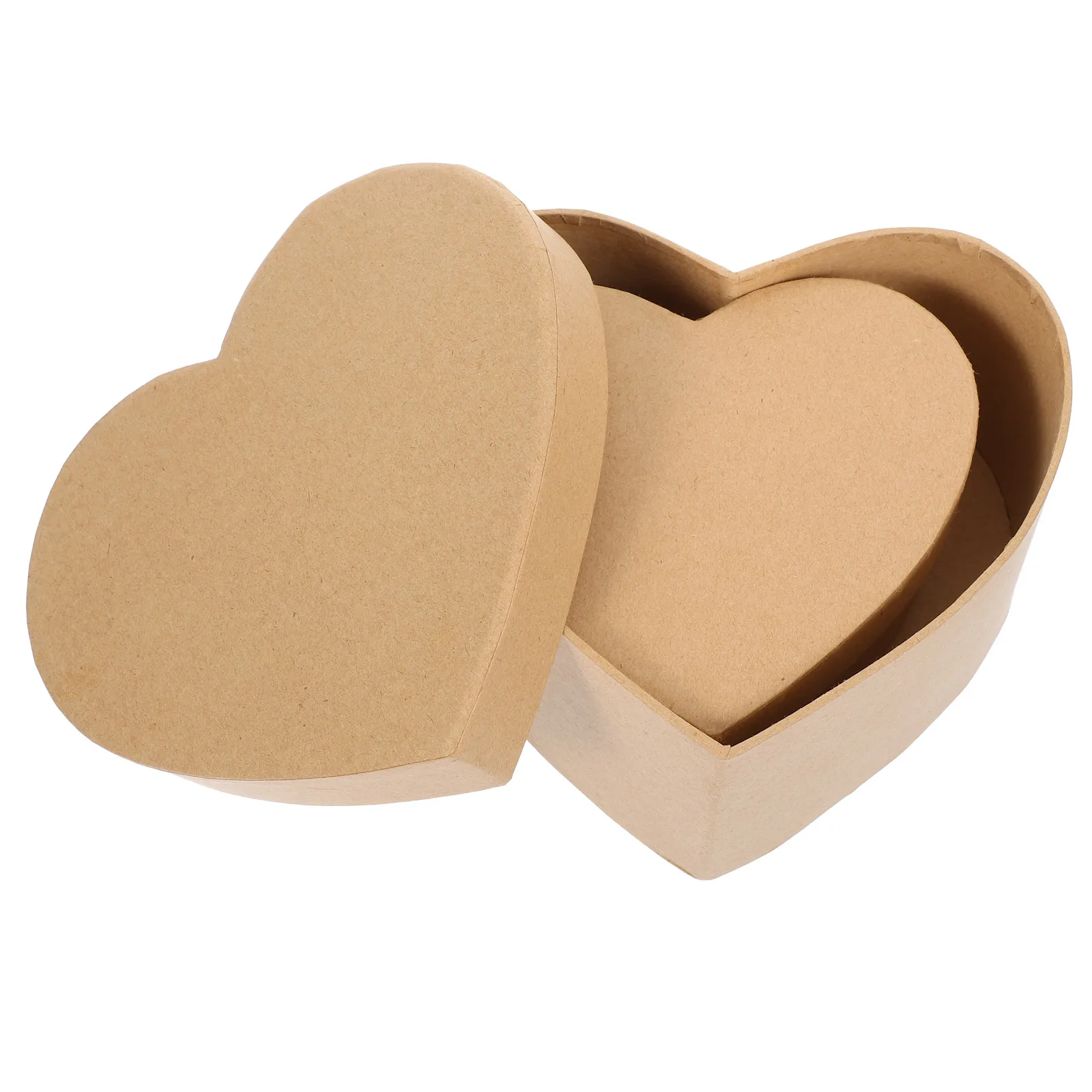 

3 Pcs Heart Shaped Paper Boxes Decorative Packing Gift Wrap for Presents Wedding Party Favors Flower Gift Box Packaging