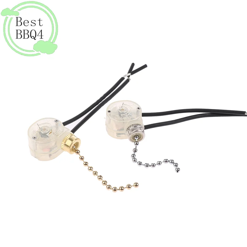 (BBQ4)1PC Wall Light pull Rope Switch Universal Chain Ceiling Fan Lamp Replacement Parts