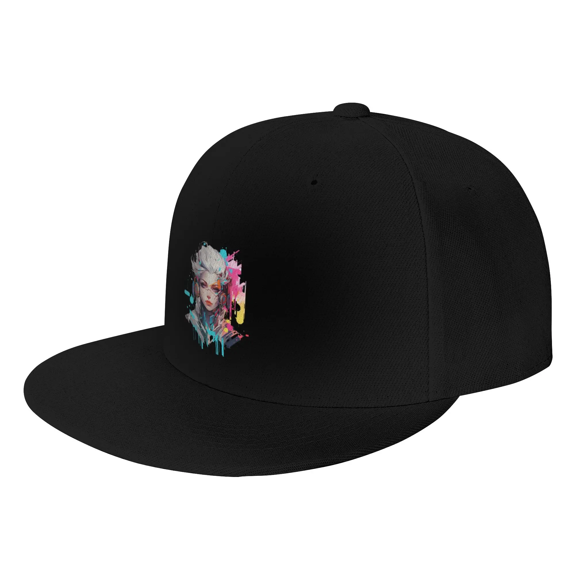 Fashion Captivating game character Flat Brim Sun Hat  Fishing Men Hat