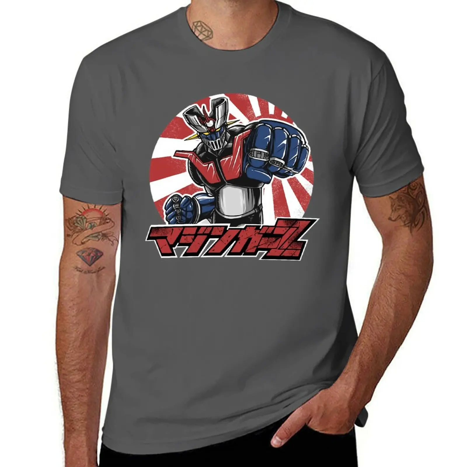 Mázìngér TV Z T-Shirt Essential Solid Color T-Shirt