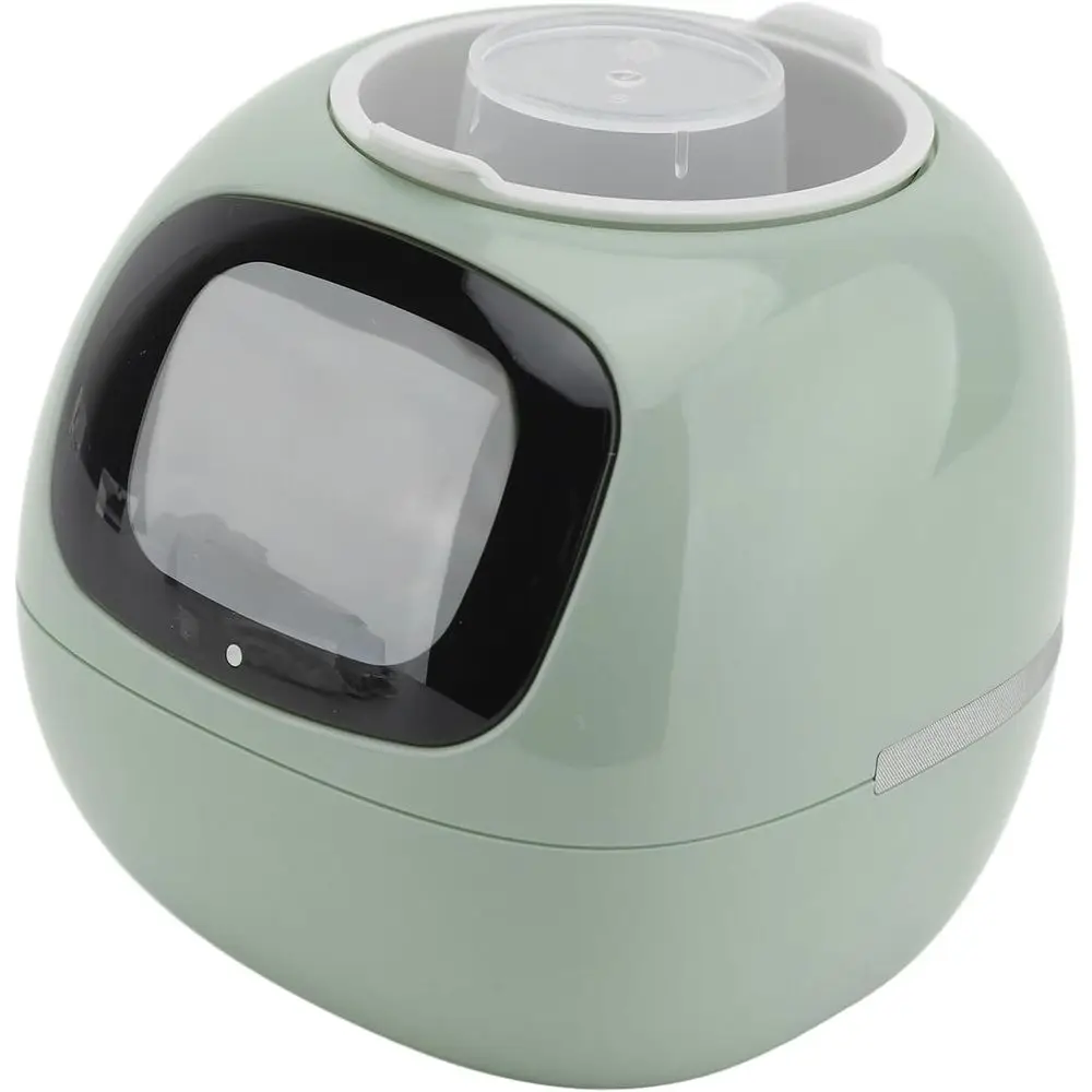 Pot de plantes intelligent avec affichage de l'humeur – Pot de fleur compatible avec les capteurs pour plantes d'intérieur (vert)