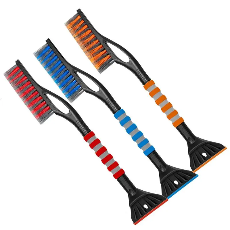 Snow Brush And Ice Scraper Snow Brush And Detachable Ice Scraper Tough Window Snow Scraper Car Snow Removal Tools For Truck SUV