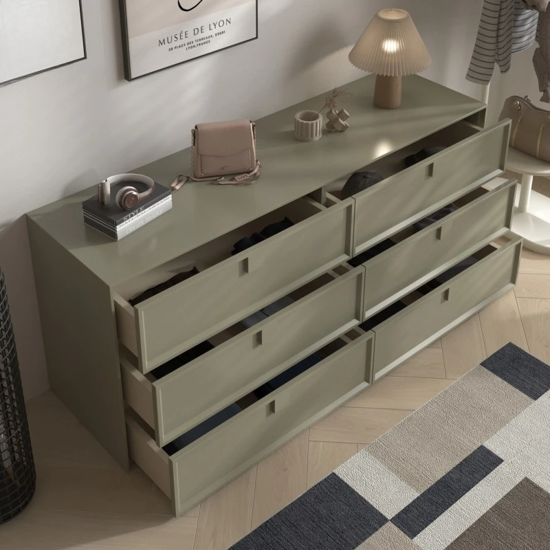 Armário de entrada com pintura francesa