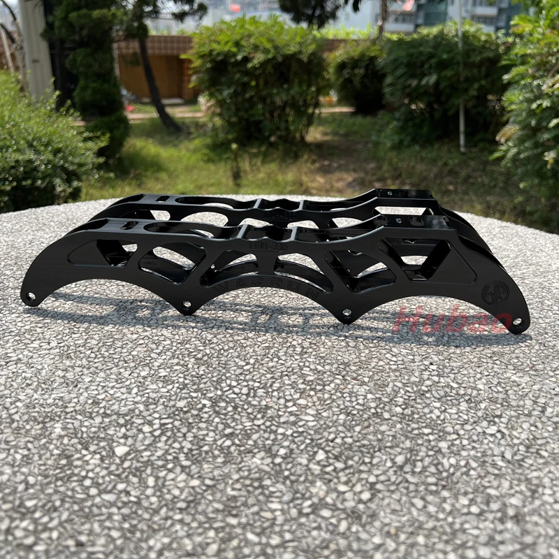 Roller Skate Rack 3*90/3*100/3*110/3*125mm 4*90/4*100/4*110mm Speed Skating Skates 3/4 Wheels Aluminum Skate Base Frame Bracket
