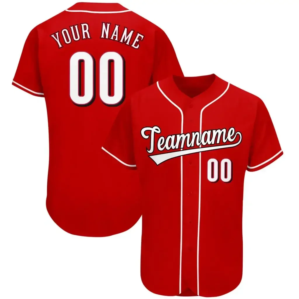 

Customize Baseball Jersey Print Name/Number Active Soft Training Any Color Softball Uniform for Adults/Kids outdoors Big size