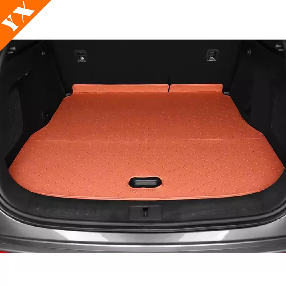 For CHANGAN Deepal S7 2023-2024 Black Interior Decoration Decoration Auto Trunk Mat Rear Trunk Mat Wear-resistant  Waterproof