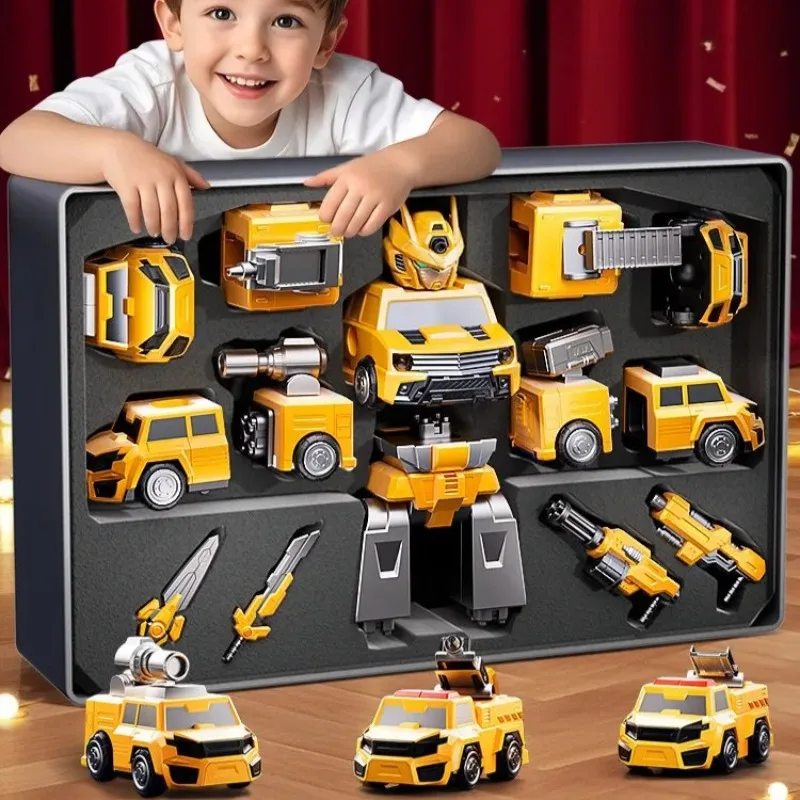 

Magnetic Building Robot Kit for Boys, STEM Construction Toy Set with Multiple Configurations, Creative Gift for Kids Age 6-12