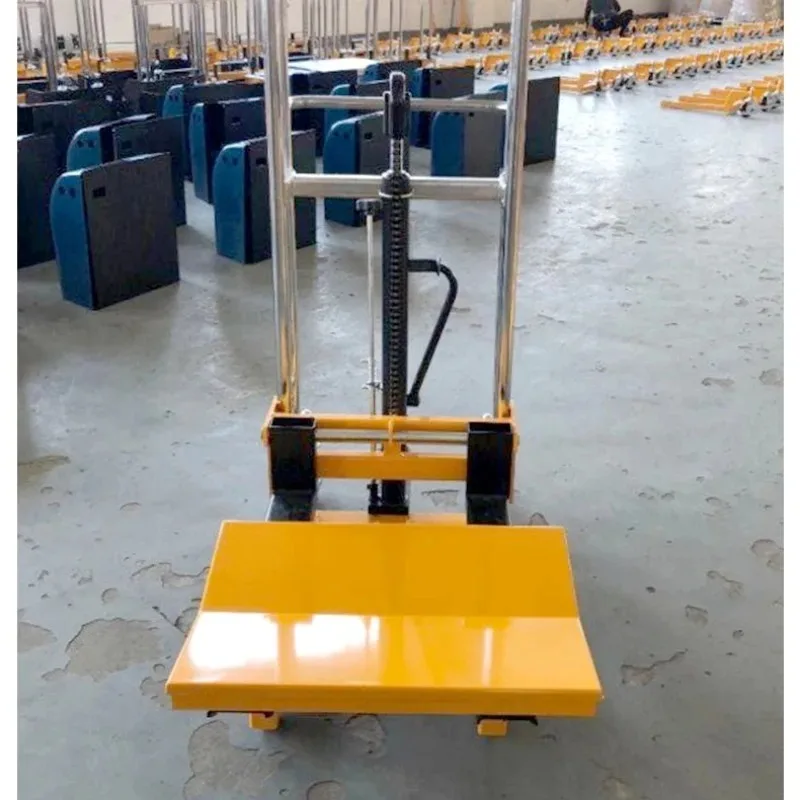 

Special film Stacker truck Round material handling truck Hydraulic
