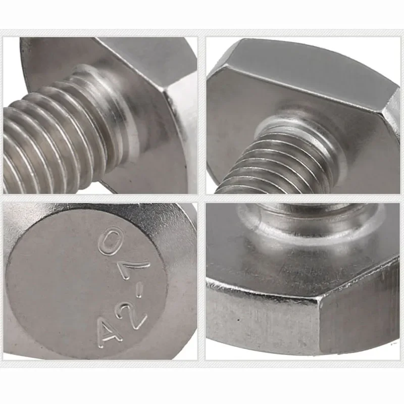 304 Sekrup Kepala Persegi Sekrup GB37 T Baja Tahan Karat Baut Kepala Palu untuk T-slot M5 M6 M8 M10 M12