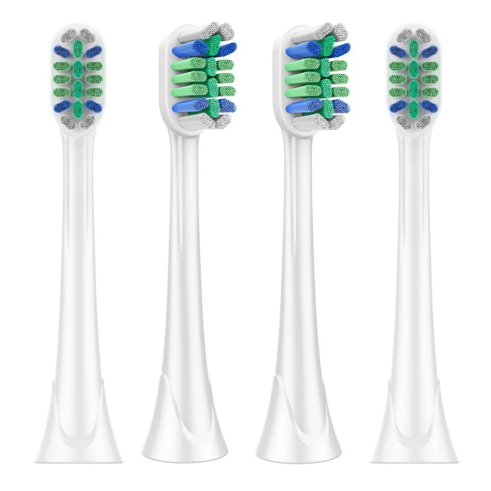 4 PCS Electric Toothbrush Replacement Head Soft Dupont Bristles Nozzles Tooth Brush Heads For Phil HX3/6/9 Series ips