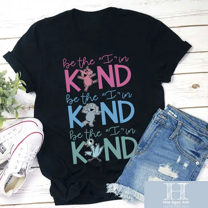 Be The I In Be Kind Friends Teacher Unisex T-Shirt, Teacher Gift Shirt, Kindness Shirt, Friends, Back To School Gift