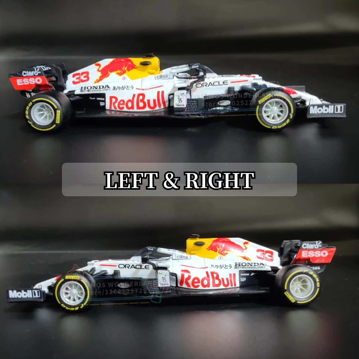 Bburago 1:43 Red Bull Racing RB16B F1 Car Model Replica Turkish GP Special Edition #33 #1 Verstappen Formula 1 Miniature Toy