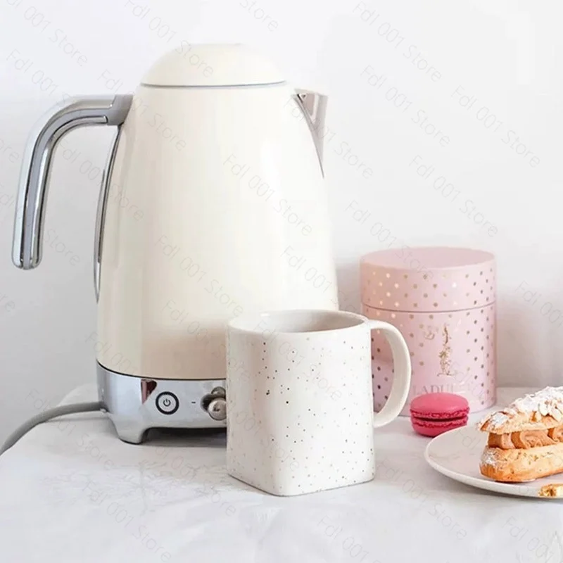 Retro Electric Kettle 7 Gear Temperature Control for Ideal Tea Brewing And Boiling，Variable Temperature Water Boiler
