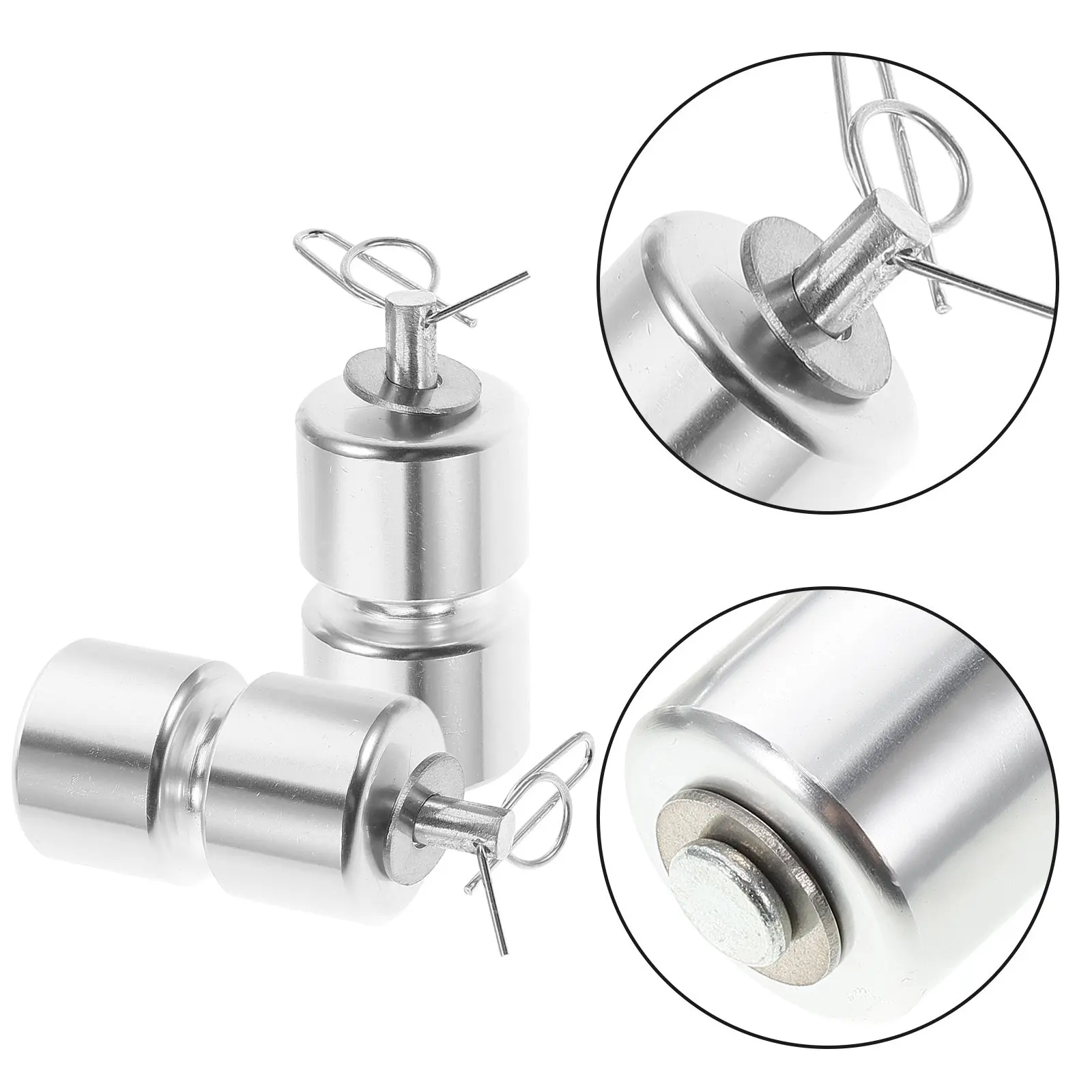 

Комплект из 2 роликов для подъема задней двери прицепа, алюминиевые опорные ролики, простая установка, замена для подъемных ворот прицепа