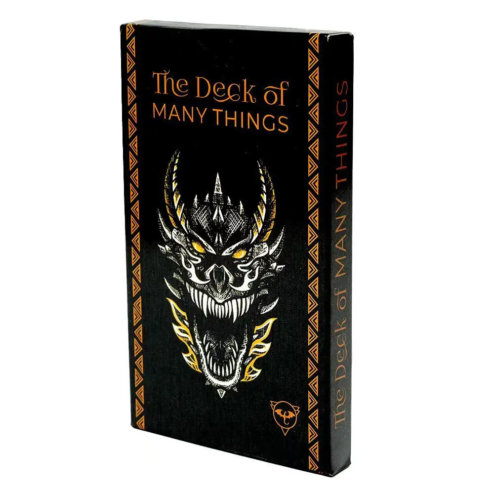 deck of many things card sleeves Tarot Size Deck Protector (70ct) Return a card at random from your graveyard to your hand.10—19 Ultra Pro Sleeves: D&D The