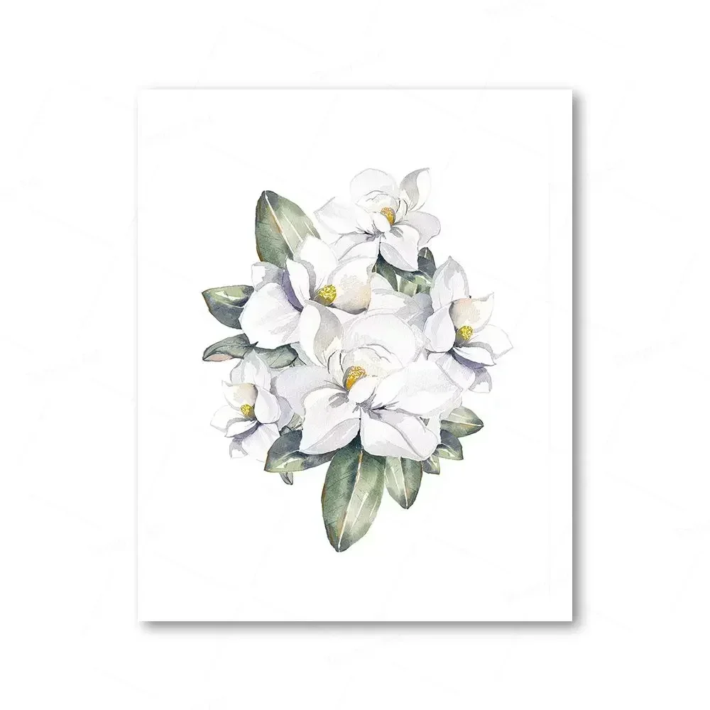 الحد الأدنى أنيقة المائية البرية الفن الأزرق القزحية الكوبية جدار الفن Canva الملصقات يطبع ديكور غرفة المنزل