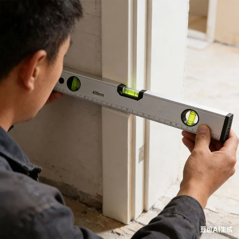 High-precision Strong Magnetic Level Ruler Multiple Home Decoration Torpedo-type Level Ruler Specifications Building Decoration