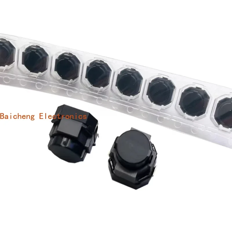 10PCS EVPASAC1A switch 6 * 6 * 5 patch 2-pin square silent soft rubber car button switch