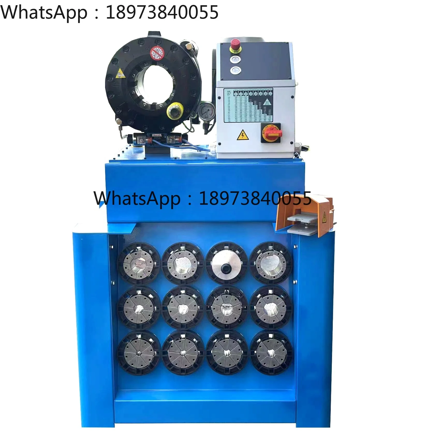 P32 P20 DX68 Hydraulic Hose Crimping Machine GOLED Yuken 2inch