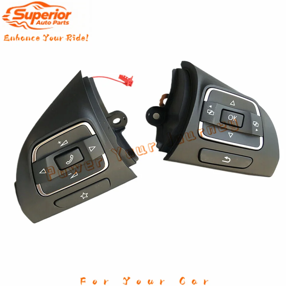 

5C0959537B Left 5C0959538B Right for Volkswagen Maiteng Touguan Button Multifunction steering wheel button