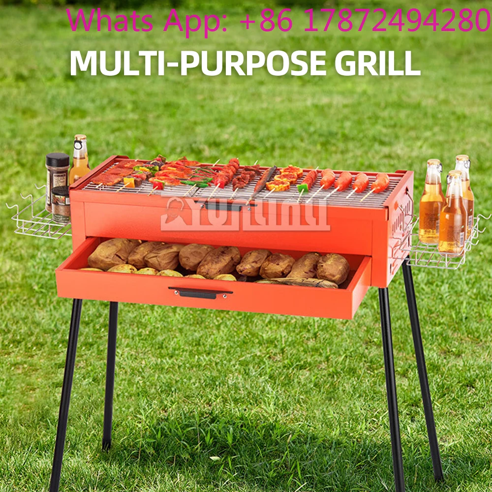 Складной портативный гриль для – обзор и цена Camp Grill Portable Folding