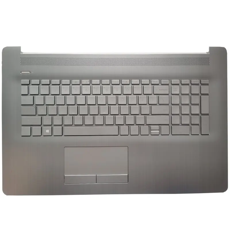 Imagem -03 - Teclado Reino Unido Eua Russo para hp Pavilion 17-by 17t-by 17-ca com Palmrest Capa Superior com Touchpad Novo