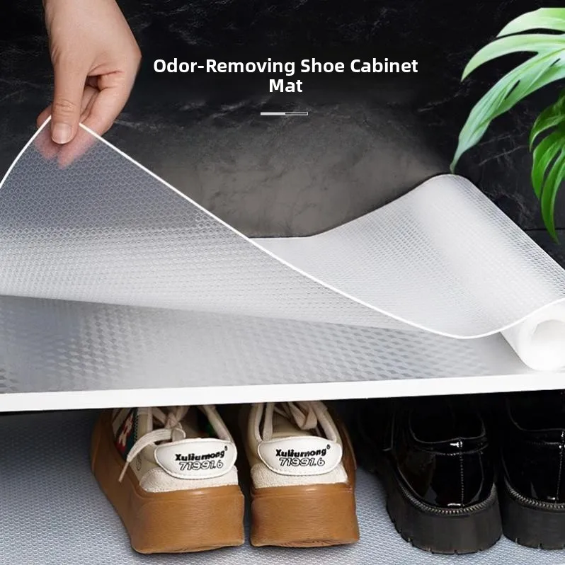 Waterproof Oilproof EVA Cabinet Mat Kitchen Drawer Pad Closet Desk Mat Moisture Proof Dirty Proof Home Use Non Slip Floor Mat