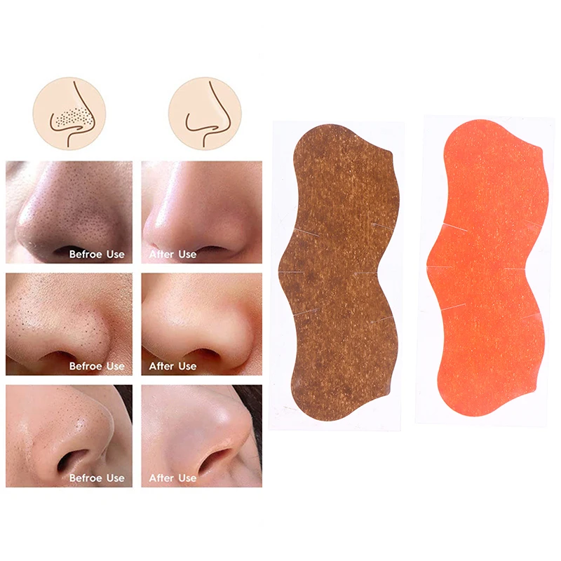 10/20/50Pcs Blackhead Removal Nasal Strip Acne Powerful Adsorption Mite Remover Deep Cleaning Shrinking Smooth Skin Care Mask