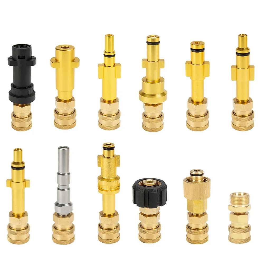 G1/4 inch Quick Connector to Nozzles for Karcher K2-K7 /Nilfisk/Bosche Aquatak/LAVOR/Elitech/HUTER/Interskol Adapter