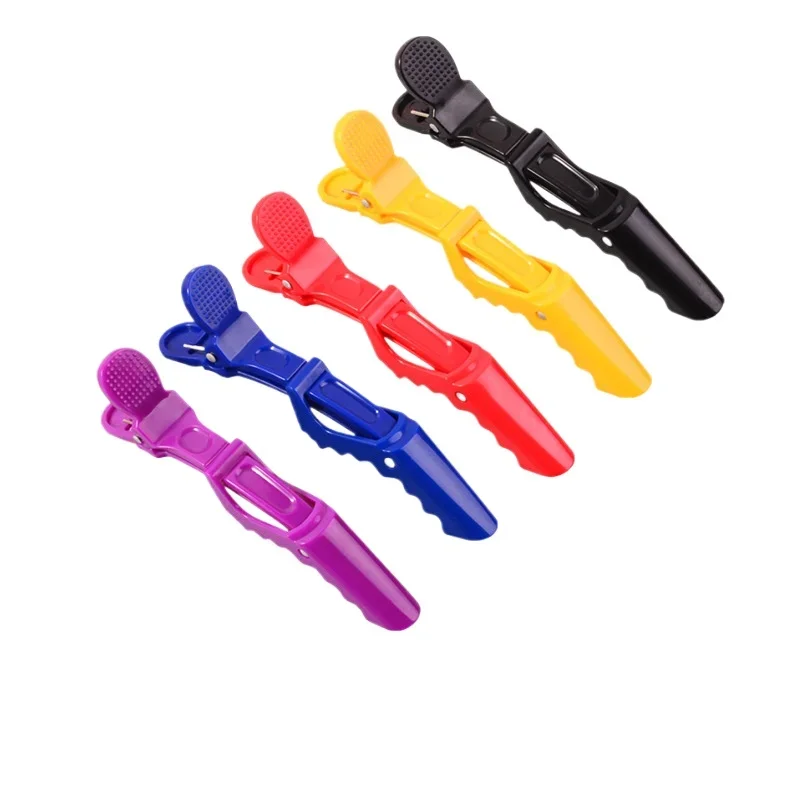 Alligator clip beauty hairpin new material partition positioning hairstyle barber shop hair tool grab clip